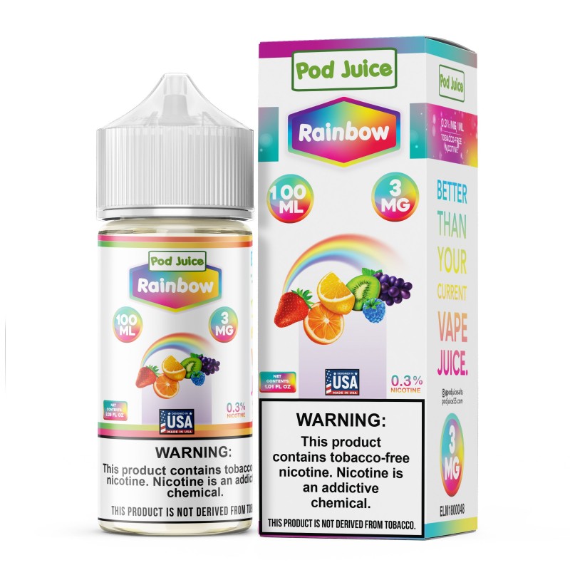 Pod Juice Synthetic Rainbow 100mL